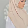 Vêtements ethniques bohowaii musulman islamique islamique Modal Hijab Scarpe Instant Hijabs Headscarfs pour les femmes Swarves Long Wrap Brape Bonnet Hijabe