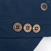 Ball Caps bomhcs coréens hommes femmes Flatcap Spring Fashion Buttons Cotton Cotton Cap Paped 2024070703