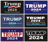 2024 Trump Car Stickers 2024 Amerikaanse presidentiële campagne Trump Sticker 14821cm PVC Tags Trump 2024 Bumper Sticker Car Decor CPA32853181235