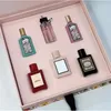 Zestaw perfum dla kobiet Bloom Flora Sparay 5ml*6pcs Suit 6 w 1 z pudełkiem Dobry zapach, pozostawiając Lady Body Mist Wysokiej jakości 20 stylów Wybierz