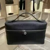 Loro piano lp lorospianasl lp19 torebki projektant torebki crossbody torebki luksusowe L27 skórzane duże obiadowe torba kolorowy