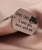 Keychains Vaters Day Ride Safe Keychain Biker Motorrad Keyring Geschenk für ihn Freund Ehemann Dad Paar Geschenke Fahrer 5678174