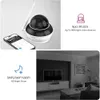 SV3C PTZ Sécurité Camera Outdoor WiFi Dome Camera Indoor 5MP avec suivi automatique Vision nocturne infrarouge