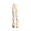 Damskie dżinsy białe Y2K Vintage Vintage worka z szerokimi nogami dżinsowe spodnie wysoko talia mama koreańska mody dżinsowe spodnie uliczne lato