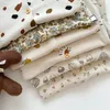 Baby Pyjamas Set Loungewear Sleepwear For Kids Långärmad pojke Girl Breattable Cotton Waffer Top och Bottom Childrens kläder 240420