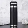 18oz Water Bottles Handle Stainless Steel Cup 11 Colors Double Wall Vacuum Beer Kettle Flasks Outdoor Camping Sport Bottles Drinkware FY5926 0430