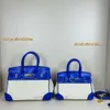 Canvas Tote Bag Laptop Designer Handväska för kvinnor Mens axel Messenger Väskor Split Work Totes Luxury Portcase 2024 Ny