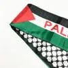 Bandiera palestinese aerlxemrbere criminna personalizzata palestina nazionale 14*130 cm SCARF SCARP TAMPARE SCARF SCARF PALESTINIA SCARF 240430