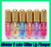 New Lips Makeup Ministar 6 color Glitter Lip Plumper Gloss 24K Golden Sequins 3D Hydra Plumping Lipgloss Clear Gradual Long Lastin5757598