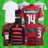 Spielerfans Cr Flamengo Soccer Trikots 2023 2024 2025 de arrascaeta de la Cruz Gabi B.Henrique David Luiz Diego Pedro Gerson 23 24 25 Home Away 3. Football Shirt