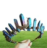 2020 Boho Vintage Witch Tiara Faux Crystal Raw Crystal Band Alloy Moon Angel Crown CX2008193834631