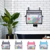 Storage Boxes Large Capacity Hanging Bath Toy Organizer Waterproof Bottom Zipper Bag Eco-Friendly Mesh For Bathroom