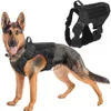 Wojskowe taktyczne uprzęże pies trening psa kamizelka metalowa burząc Niemiecki K9 Pies uprząż i smycz dla małych dużych psów C101353960