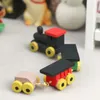 Figurines décoratives 1: 12 Dollhouse Mini Train Mode
