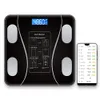 Intelligent Body Fat Scale Bluetooth Bathroom Scales LED Digital Smart Weight Balance Composition Analyzer for Home 240419