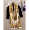 2024 Fashion Designer Scarf Ladies Luxury Silk Scarf Classic Spring 180-90 Silk Scarf Soft High Quality Women Shawl