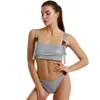 Dames badmode 2024 Nieuwe sexy reflecterend zwempak nachtclub strand buiten laser split zwempak snap on bikini