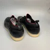 Zapatos casuales auténticos piel de cocodrilo suela suave spandex spandex zapatillas