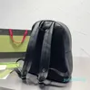 Designer -Backpacks trådbrev påse stor kapacitet söm design handväska avslappnad mångsidig leathe
