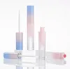 Leerer Lipglossrohr rosa Blau -Gradienten Lipglasur DIY Lippenstift Kosmetischer Packungsbehälter 50pcslot 9466160