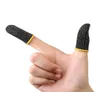 Compare as pontas dos dedos dos dedos respiráveis para jogos para jogos antisweat touch berds couts cobre sensível móvel descartável glo2768166