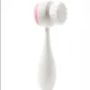 Manual Superfine Synthetic Hair Brush Portable Facial Comfortable Deep Cleansing Brush