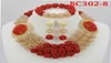 African Wedding Coral Beads Jewelry Set African Beads Jewelry Sets Nigerian Wedding Jewelry BC3028 2107207559513