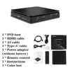 Lettore DVD per TV CD VCD HD 1080p Video Player Support AV Connect con USB Input Headphone 3,5 mm Output LED touch screen 240415