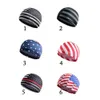 Beanie/Skull Caps 2024 Outdoor Sport Cycling Cap Pirate Hat Flag Print Dome Liner Hoed Vocht Wicking Hat snel drogende beanie Running Cap D240429