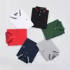 Sommermarke Fashion Classic Designer Poloshirts Herren Polo Modemarke Pony gestickt atmungsaktiv T-Shirt T Männergeschäft Solid Color Komfortable T-Shirt