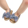 Sandales 0-18 mètres NOUVELLE-NOURNE SUMBRE BÉBÉ GUBLE SANDALS SANDAGES PAPILLES CHAUSSAUX PLATS AVEC THEEL DES CHAUSSURES EN BOIS EN 4 COOLLSL240429