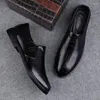 Chaussures décontractées Classic Men's Greil en cuir en cuir Business Dogs de robe de commerce conduisant antidérapant