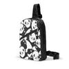 Rugzak sling tas schattig panda beer borst pakket crossbody voor fietsen reizen wandelen