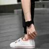 Lässige Schuhe Mann schnüren Kuhleder rund Zeh flach geschnittene Ausschnitte atmungsaktiv