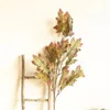 Fiori decorativi marca del marchio artificiale foglia di foglie fiore di ghiottino ramo di frutta simile a una pianta