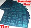 Ny 11st XXL Full Nail Stamping Stamp Plate Full Design Image Disc Stencil Transfer Polish Print Mall HK01 HK116641432