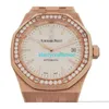 Luxury Watches APS factory Audemar Pigue Royal Oak 18k Rose Gold Diamond Mens Watch stY1