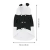 Hundkläder Panda Pets Dress Children's Pyjamas Winter Shaped Autumn Transformation Outfit Costume