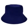 Caps Hats Wholesale of 1 piece of solid color Chinese New Year/Summer parents/childrens fisherman hat childrens basin hat adult fashion flat top sunshade hatL240429