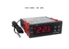 10A Controller di riscaldamento 1000 Incubatore Termoregolatore LED Digital Digital 12V STC1000 24V Termostato di temperatura di raffreddamento STC 220 V 220 V O1210232
