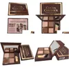 Sombra de ojos en stock Kit de contorno de cacao Paleta Nude Color Cosmetics Corriente de la cara Magno de ojos Chocolate Sala de ojos con Buki BR OTCQQ