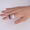 Bandringen 3 mm gladde keramische ring geschikt voor vrouwelijke mannen gekleurde waterdichte sieraden minimalistische bruiloftgeschenken nooit vervagen paar groothandel Q240429