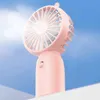 Electric Fans Travel Portable Fan Handheld Mini Fan AA-Battery Powered Super Mute Cooling Fan d240429