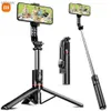 SELIE MONOPODS PORTABLE Trépied de téléphone de bâton de selfie 44 pouces avec télécommande sans fil Trépied de smartphone extensible WX