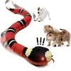 USB Charges Smart Sensing Snake Interactive Cat Toys Automatic Toys for Cats Accessories Kitten Toys for Pet Dogs jeu Jouet 240429
