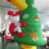 Activités extérieures de livraison aérienne gratuite Rentie commerciale Christmas Arcs gonflables à arc brouillon à vente