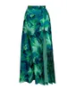 Kadın Mayo Kadın Retro Mayo Tek Parça Kapak Tatil Plaj Giyim Yeşil Yular Boyun Tasarımcı Mayo Yaz Sörf Giyim