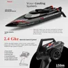 WLTOYS WL916 WL912-A RC-Boot 2,4 GHz 55 km/h bürstenlosen Hochgeschwindigkeits-Rennboot 2200mAh Fernsteuerung Speedboat-Spielzeug für Jungen 240417
