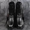 Casual schoenen mannen warm winter pluche laarzen lederen mode trend veelzijdige Japan Koreaanse hoge toppak grote maat