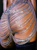 Sexig metall kroppskedja sommarkjolar glitter se genom paljetter mini kjol klubb pary kjolar 2020 nya Faldas HL T2005084405761